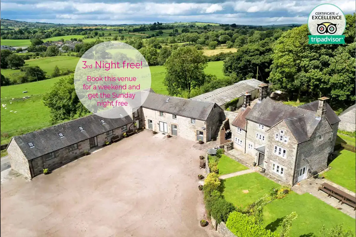 Hamps Hall and Barn for 40 guests